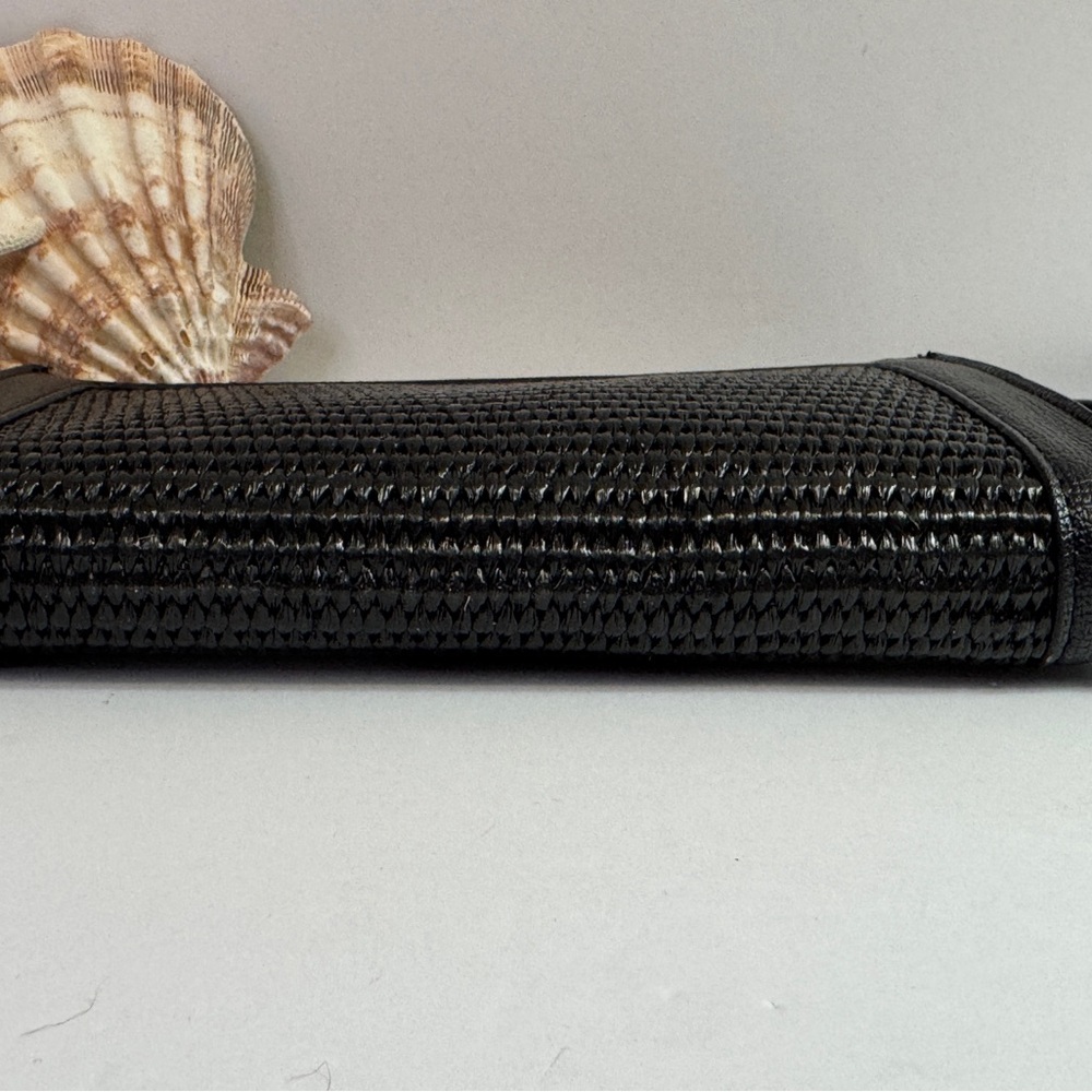 Ted Baker Black Woven Wristlet with Gold Accents - Picture 3 of 8